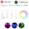 Умная световая лента Yeelight Aurora 1S, цветная светодиодная RGB-подсветка Wi-Fi, от 2 м до 10 м, 60 светодиодных полосок с дистанционным управлением, приложение Assistant Homekit