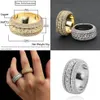 Luxo personalizado jóias hip hop vvs moissanite anel de diamante bling gelado inicial psc moissanite campeonato anel para homens