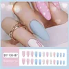 Semi-cured Gel Nail Art Sticker Fashion Solid Color Nail Decal Motifer Beauty Nail Kit Press on nail accessories New expensive fake nail extension form