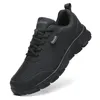 Mannen Loopschoenen Leer Waterdichte Atletische Sneakers Slijtvast Wandelen Sport Zapatillas Deportivos Hombre 240306