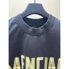 led balenciagia track designer clothes triple s balanciaga Tshirt extremeHigh Edition Paris 23 Springsummer New Yellow Tape Bandage Print Wash Old Worn b Home Corre