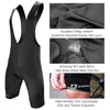 Darevie Cycling BIB Shorts Men 7h Włochy Elastyczne interfejs Pad Męs