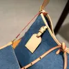 Designer denim väska kvinnor handväska venedig ryggsäck montsouris kullar po che tte toppkvalitet på go axel crossbody väskor