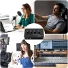 Microphones Karaoke Microphone Mixer Portable Singing Recorder With UHF Wireless Mic For PC DVD Player For Conference KTV Party Etc