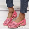 Casual Shoes Flat Round Toe Women's Summer Sandals 2024 Retro Button Comfy Mary Jane Comfortable For Women Plus Size 43