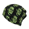 Berets Green Frankenstein Monster Skullies czapki kobiety mężczyźni WITRPOOF NEC GAITER Zimowy horror film bandana szalik do jazdy na rowerze