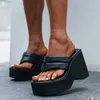 HBP Non-Brand Chanclas de Tanga de Suela Gruesa de Alta Calidad de Verano de Gran tamaño Zapatos de Primavera Sandalias de Plataforma