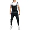 Pantalons pour hommes Mode Hommes Ripped Jeans Salopette Combinaisons Hi Street Distressed Denim Bib pour jarretelles Plus Taille