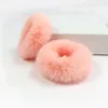 Hair Accessories Fluffy Faux Fur Furry Scrunchies Soft Hand Made Elastic Bands Ring For Ladies Ties