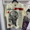 Shengh01 Designer Hellstar T Shirt Graphic Tee Abbigliamento Desinger Brand Uomo Tshirt Camicie Manica corta Stampa Vintage Coloeful Loose Fitting