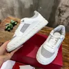 Freedots low hjälp sneakers designer män kvinnor casual skor lyx kalvskinn läder gummi sula skateboardskor utomhus ventilat sneakers 35-45