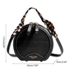 Shoulder Bags Compact And Durable Women's Bag Stylish Handbag PU Round For Modern