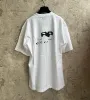 メンズプラスティーポロスラウンドTシャツネック刺繍と印刷されたポーラースタイルの夏のウェアストリートピュアコットン2232d