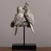 Decorative Figurines Retro Parrot Ornament Old Style Home Decor Vintage Room Decoration Archaistic Object Archaized Animal Accessories