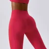 LU Pantjustera justera Lu Lemon sömlös Hight midja Skinny Shapers Leggings Outdoor Sports Running Women Fiess kläder sportkläder yoga byxor