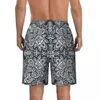 Pantaloncini da uomo Board Paisley Etnico Floreale Alla moda Hawaii Beach Trunks Fresco Asciugatura rapida Corsa Surf Taglie forti