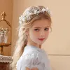 Accessoires de cheveux Guirlande pour enfants Bandeau Couronne de perles Fille Princesse Coiffure coréenne Performance Fleur Mariage pour enfants