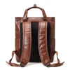 Men Vintage Backpack Female Leather Bag Women's Backpack Fashion School Bag High Quality Leisure Shoulder Bag For Girls Boys Handbags