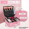 Cosmetic Bags Professional Makeup Bag Korean Edition Fashion Women's Large Capacity Travel Portable Nail Embroidery Tool Storage