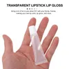 Opslag Flessen 10 Stuks Lege Buis Van Lip Glazuur Slang Lippenstift Plastic Voor Make-Up Gloss Tubes Heldere Tint Hervulbare Bulk
