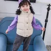 Chaquetas para niños pequeños y niñas, chaleco de forro polar, abrigo sin mangas, abrigos de invierno con bolsillos para 5t