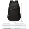 Рюкзак большой емкости, сумка для ноутбука, Оксфорд, дышащий, водонепроницаемый, однотонный, полиэстер, простой дизайн, школьная сумка, дорожные принадлежности