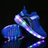 HBP LED rétractable sans marque allume une chaussure de skate à une roue chaussures clignotantes électriques roues enfants chaussures à roulettes kicker clignotantes pour enfants