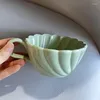 Decorative Figurines Vintage Reusable Coffee Cup Portable Travel Turkish Luxury Tea Porcelain Girls Tazas De Ceramica Creativas Set