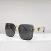 Солнцезащитные очки 2024, большие полурамки, квадратные брендовые дизайнерские очки, женские оттенки для женщин, модные мужские солнцезащитные очки, УФ