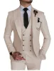 Ternos de moda inteligente negócios céu azul traje homme casamento masculino ternos pico lapela noivo smoking terno masculino baile blazer 3 peças