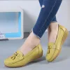 Stiefel Senbao Frauen echte Lederschuhe Slipony Low Heels Chaussures Femme Casual Ballet Flats Schuhe Frauen Slipper