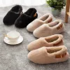 Boots Mo Dou New Winter Fashion Plush Slippers Imitation Rabbit Hair Warm Women Shoes Lady Indoor Outdoor Faux Fur Soft Designer TPR