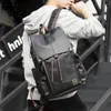 Plecak Large Połamia prawdziwa skórzana podróż Koreańska wersja Koreańska Biznes i Leisure College Student Wysokiej jakości