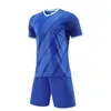 Football uniform customization training jersey Green clothes Adults and Kid Soccer Clothes Sets Short Sleeve 240315