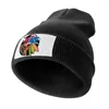 Berets Chicago Northside Sports Quad Knitted Hat Rugby Woman Hats Men's