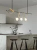 Kronleuchter Designer Led Insel Restaurant Licht Postmoderne Einfache Wohnzimmer Ausstellungshalle Eisen Bar Modell Spezielle Kronleuchter