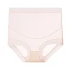 Women's Panties Women Cool Ice Silk Belly Underwear High Waist Pregnancy Briefs Seamless Maternity Thin Solid Color Summer