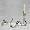 Candle Holders Holder METAL STATOL STALE IREAL EUROUDY Stand Party Romantic U Shape Nordic Candelabros Home