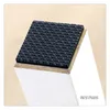 Carpets 6 Pack Protective Pads For Chair And Tables 46MM Square Round Black Anti Vibration Non Shake TPR Sticky Anti-Slip Floor Mat Pad