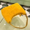 Designer Bag Top Totes saddle bag luxurys handbags shoulder bag high quality bags for women 22CM Underarm bag fashion zipper Yellow Black White bag Gift box packaging