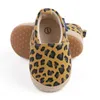 Babyschoenen Baby Meisjes Schoenen Luipaardprint Slip-on Flats Casual wandelen voor geboren baby-peuter