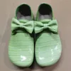 Scarpe casual Careaymade-Fatto a mano in vera pelle Colore abbinato Singolo papillon in sughero Boken Alluce Colori bassi