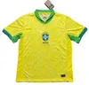 Brazylia koszulka piłkarska 2024 Copa America Cup Neymar Vini Jr Kids Zestaw dla dzieci 2025 Brasil National Team Football Shirt 24/25 Home Away Version 4xl Rodrygo Martinelli