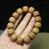 Strand Indonesia Sandalwood Old-Styled Bead Prosperity Brought By The Dragon And Phoenix Bracelet