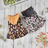 Hondenkleding Jurk Luipaard Puntpatroon Aankleedpuppy Katten Rok Drukknoop Zachte textuur Warm Kitten Hondenkostuum voor de winter