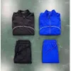 2024 куртка Trapstar спортивный костюм мужской Irongate Shell костюм 2.0 версия синий и черный качественный женский пальто с вышитыми надписями jig556