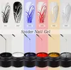 6-Farben-Spider-Gel-Nagelkunst-Set – Poliergele mit elastischen Linien für kreative Nageldesigns, hochpigmentierte und langlebige Auswahl in Salonqualität für DIY-Maniküre