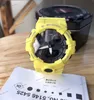 Men women wristwatch Designer electronic watch waterproof automatic calendar 48mm gab 800 Yellow anti-shock anti-magnetic rubber watchband electronic watchband