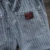 Men's Shorts Size Plus 5XL 6XL 7XL Striped Short Jeans 2024 Summer Fashion Advanced Stretch Casual Denim Pants Male Brand
