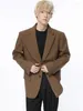 Costumes pour hommes SYUHGFA vestes de costume coréen Streetwear mode couleur unie col rabattu poches hommes Blazers décontracté printemps 2024